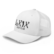 Curve Logo Trucker Cap - Black Logo by LXIX GOLF CLUB — view 58