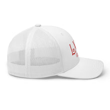 Curve Logo Trucker Cap - Red Logo by LXIX GOLF CLUB — view 59