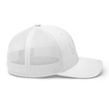 Curve Logo Trucker Cap - White Logo by LXIX GOLF CLUB — view 59