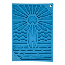 Surf's Up eMat - Small Lickmat for Dogs and Cats | Beach-Themed Design | SodaPup