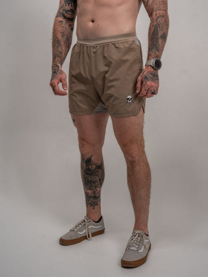 MEN’S | HYBRIFLEX SHORT: TAN