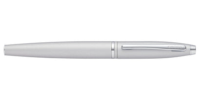 Calais™ Satin Chrome Stainless Steel Fine Nib Fountain Pen