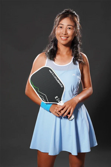 Ramsports Typhoon Precision Power (Hsieh Yu Chieh Edition | Green w/ cover pickleball accessory, supplier image 7
