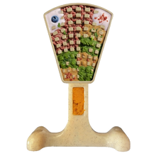 Waffle Tower Nylon Chew & Enrichment Toy | 2-in-1 for Aggressive Chewers | SodaPup