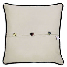 Washington DC Hand-Embroidered Pillow by CatStudio