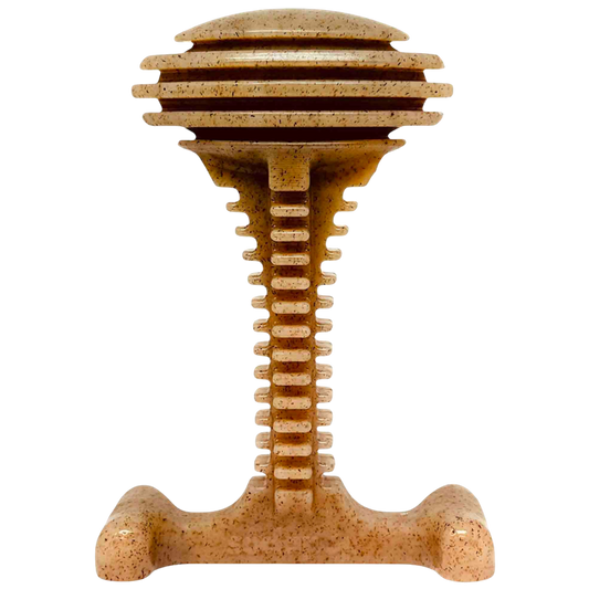 Honey Bone Dental Tower - Indestructible Nylon Dog Chew Toy XL | USA Made