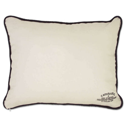 Wisconsin, University of Collegiate Embroidered Pillow by CatStudio