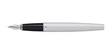 Calais™ Satin Chrome Stainless Steel Fine Nib Fountain Pen